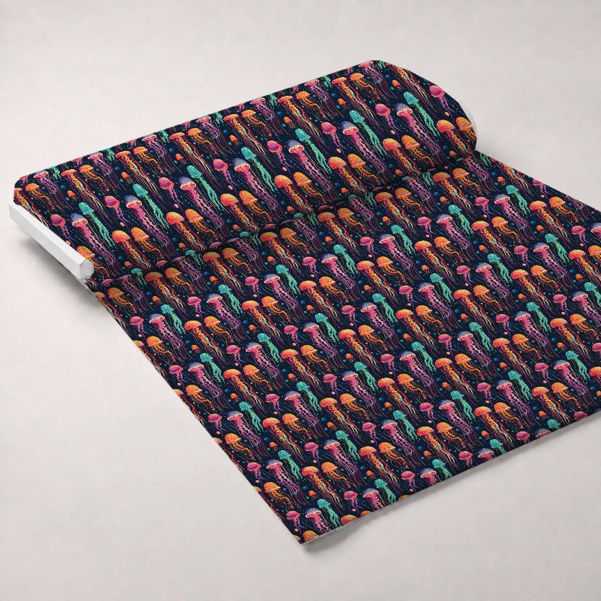 Ocean Drifters Pattern 3 Fleece Fabric — fleece fabric unrolled bolt preview (mv-fleece-v1:bolt)