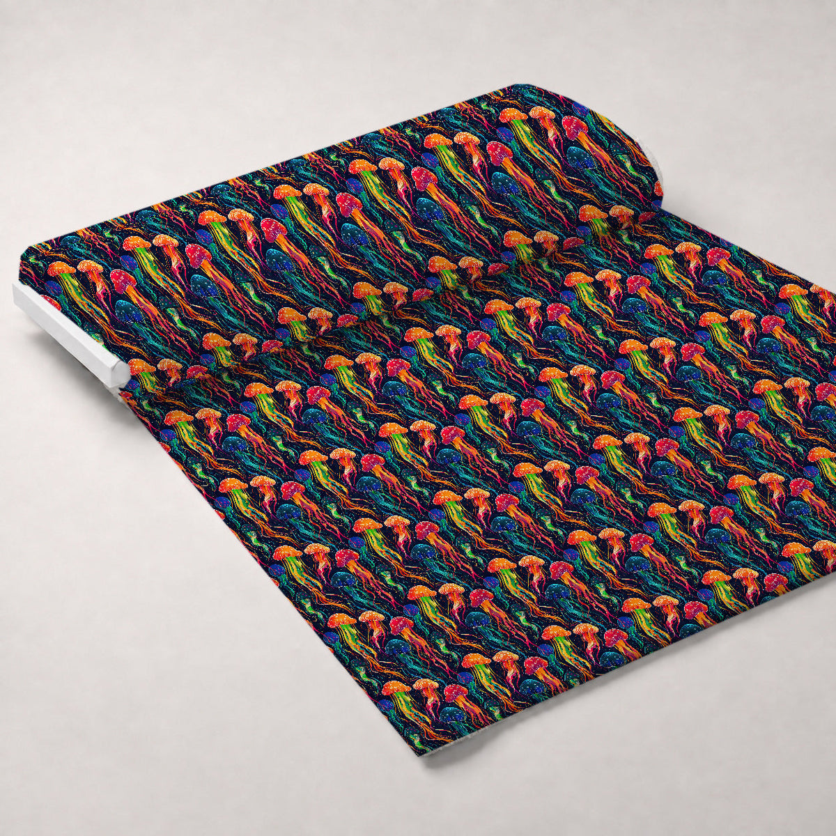 Ocean Drifters Pattern 5 Fleece Fabric — fleece fabric unrolled bolt preview (mv-fleece-v1:bolt)