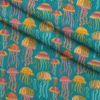 Ocean Drifters Pattern 6 Fleece Fabric — fleece fabric folded close-up preview (mv-fleece-v1:lying)