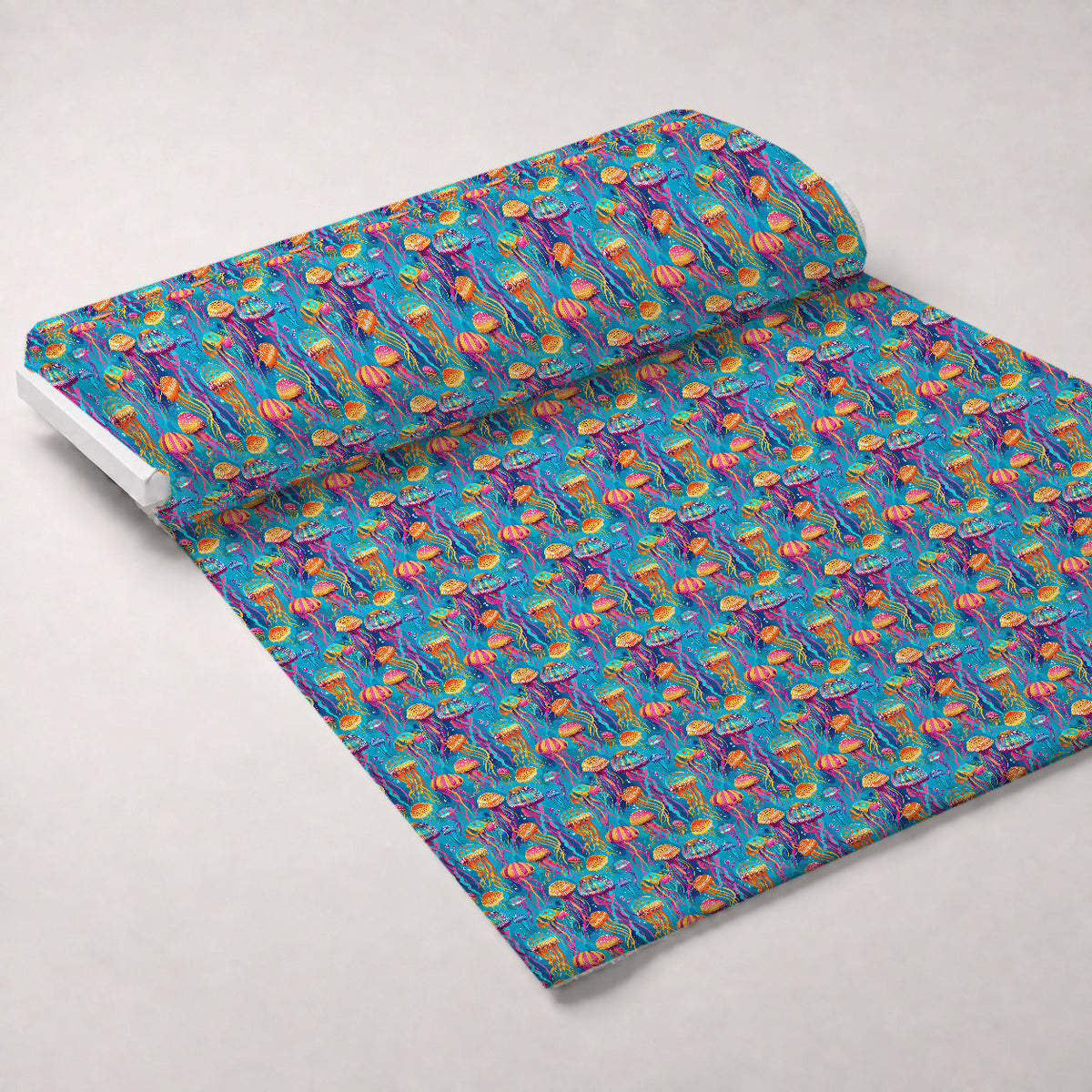 Ocean Drifters Pattern 7 Fleece Fabric — fleece fabric unrolled bolt preview (mv-fleece-v1:bolt)