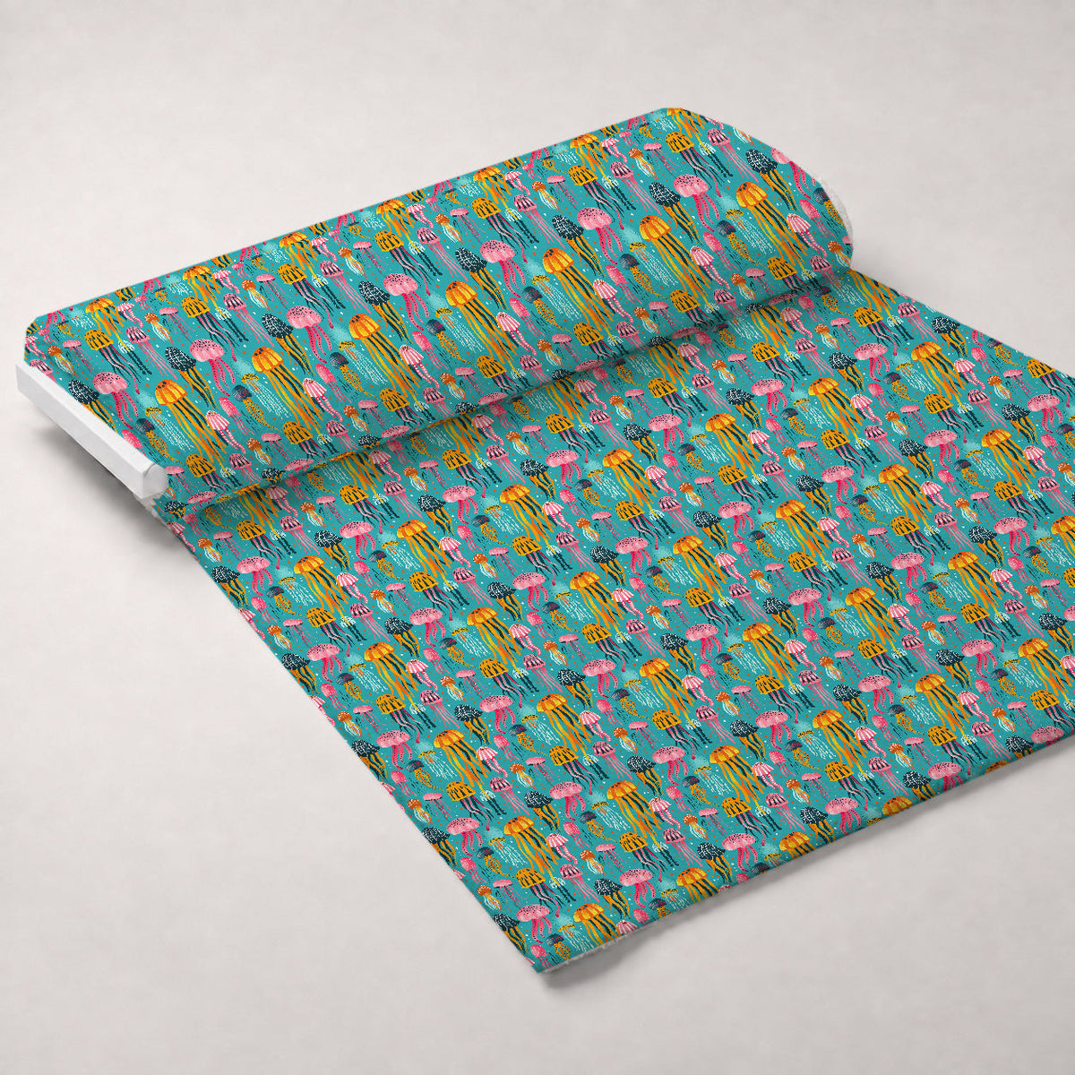 Ocean Drifters Pattern 8 Fleece Fabric — fleece fabric unrolled bolt preview (mv-fleece-v1:bolt)