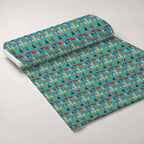 Ocean Drifters Pattern 9 Fleece Fabric — fleece fabric unrolled bolt preview (mv-fleece-v1:bolt)