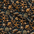Ocean Jewels Pattern 10 Fleece Fabric — fleece fabric folded close-up preview (mv-fleece-v1:lying)
