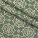 Olive Grove Pattern 4 Fleece Fabric — fleece fabric folded close-up preview (mv-fleece-v1:lying)