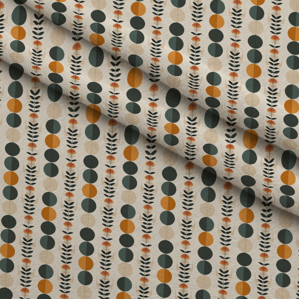 Olive Grove Pattern 5 Fleece Fabric — fleece fabric folded close-up preview (mv-fleece-v1:lying)