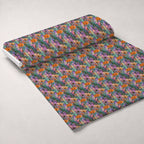 Opal Garden Pattern 5 Fleece Fabric — fleece fabric unrolled bolt preview (mv-fleece-v1:bolt)