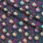 Opalescent Baubles Pattern 10 Fleece Fabric — fleece fabric folded close-up preview (mv-fleece-v1:lying)