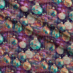 Opalescent Baubles Pattern 14 Fleece Fabric — fleece fabric folded close-up preview (mv-fleece-v1:lying)