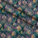 Opalescent Baubles Pattern 9 Fleece Fabric — fleece fabric folded close-up preview (mv-fleece-v1:lying)
