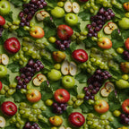 Orchard Dew Pattern 7 Fleece Fabric — fleece fabric folded close-up preview (mv-fleece-v1:lying)