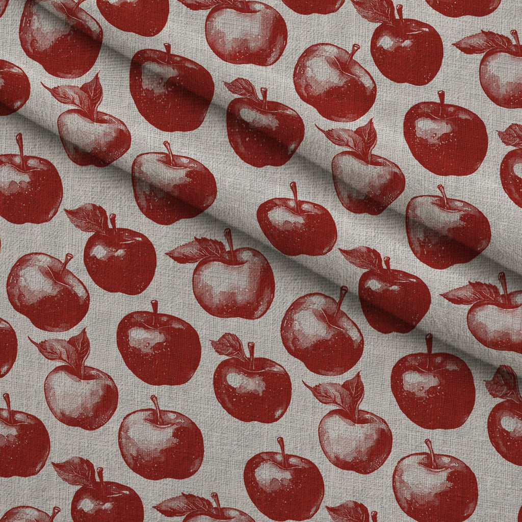 Orchard Hearth Pattern 13 Fleece Fabric — fleece fabric folded close-up preview (mv-fleece-v1:lying)