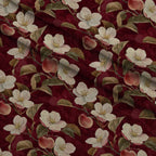 Orchard Hearth Pattern 18 Fleece Fabric — fleece fabric folded close-up preview (mv-fleece-v1:lying)