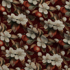 Orchard Hearth Pattern 6 Fleece Fabric — fleece fabric folded close-up preview (mv-fleece-v1:lying)