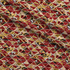 Owl Post Academy Pattern 19 Fleece Fabric — fleece fabric folded close-up preview (mv-fleece-v1:lying)