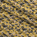 Owl Post Academy Pattern 6 Fleece Fabric — fleece fabric folded close-up preview (mv-fleece-v1:lying)