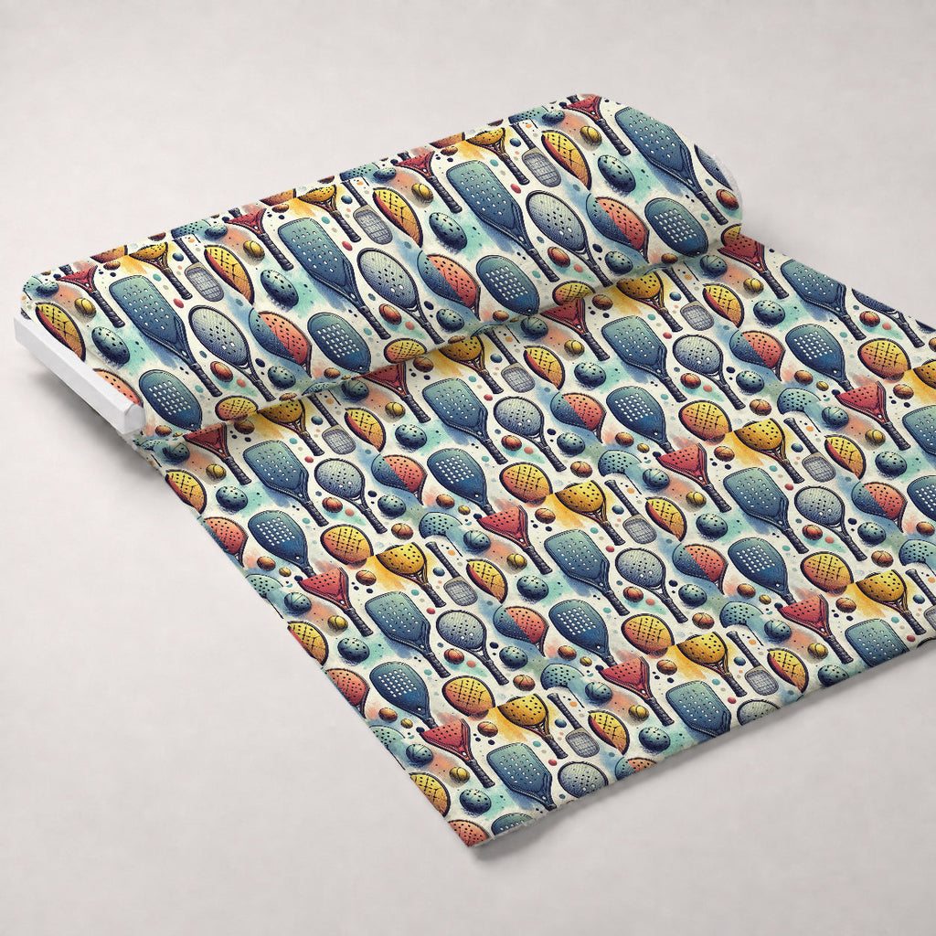 Paddle Party Pattern 4 Fleece Fabric — fleece fabric unrolled bolt preview (mv-fleece-v1:bolt)
