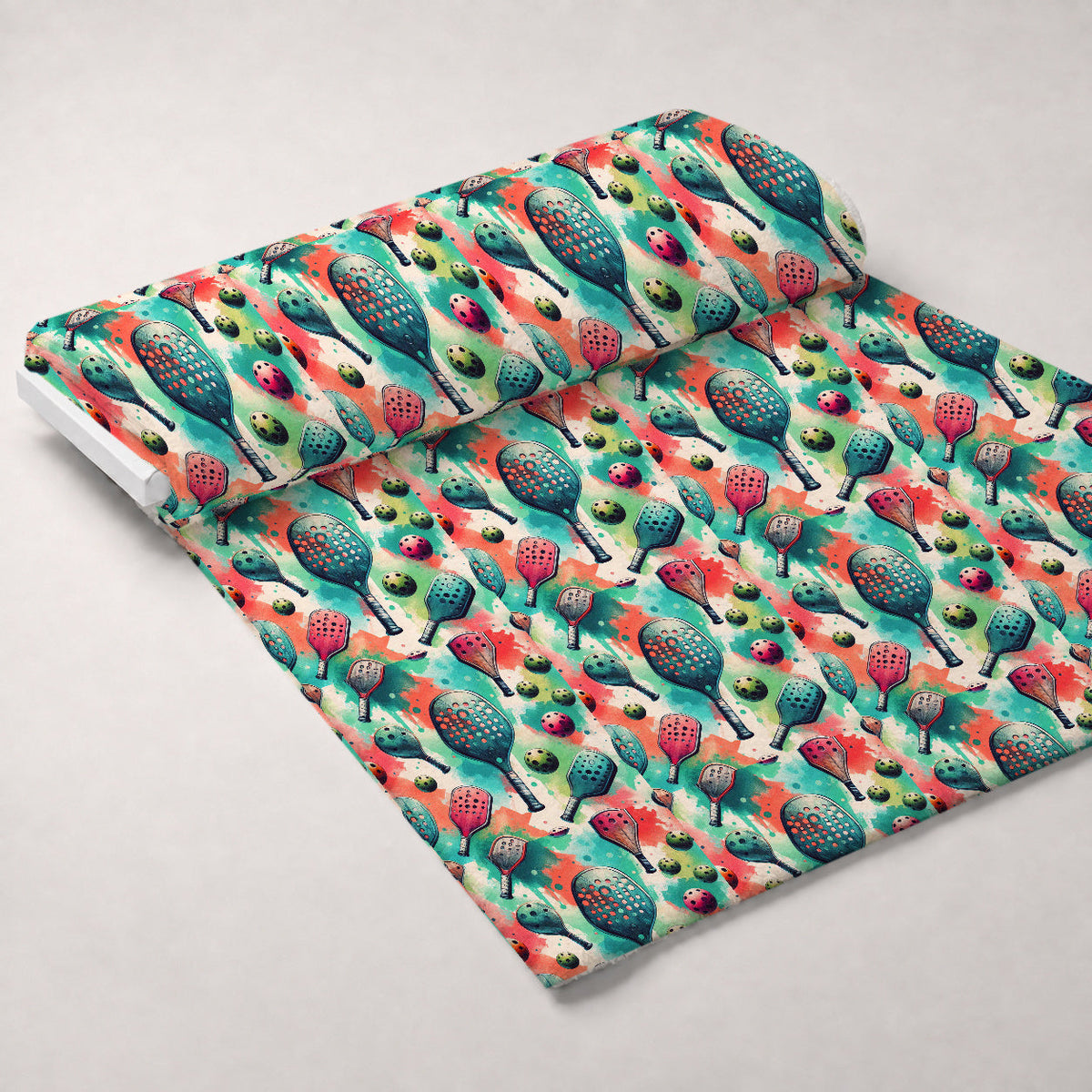Paddle Party Pattern 5 Fleece Fabric — fleece fabric unrolled bolt preview (mv-fleece-v1:bolt)