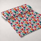 Paddle Party Pattern 6 Fleece Fabric — fleece fabric unrolled bolt preview (mv-fleece-v1:bolt)