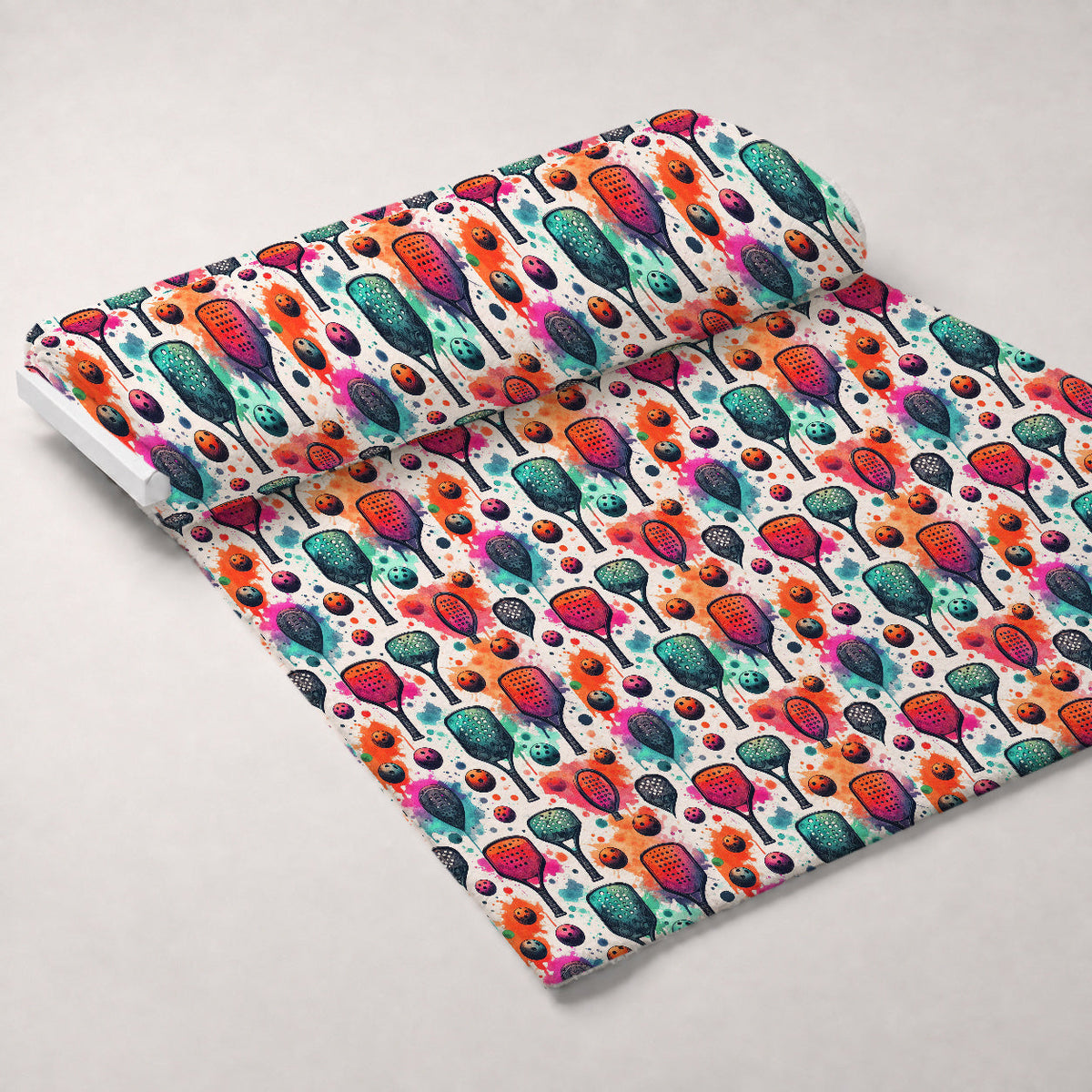 Paddle Party Pattern 6 Fleece Fabric — fleece fabric unrolled bolt preview (mv-fleece-v1:bolt)