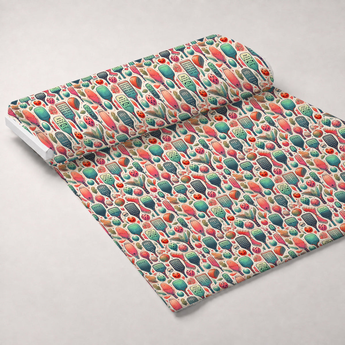 Paddle Party Pattern 7 Fleece Fabric — fleece fabric unrolled bolt preview (mv-fleece-v1:bolt)