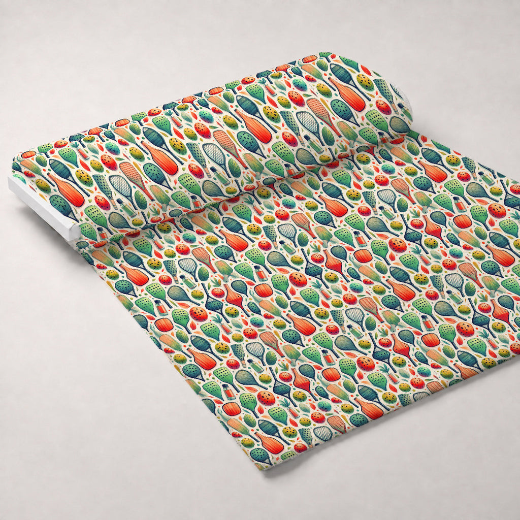 Paddle Party Pattern 8 Fleece Fabric — fleece fabric unrolled bolt preview (mv-fleece-v1:bolt)