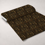 Painted Geometry Pattern 35 Fleece Fabric — fleece fabric unrolled bolt preview (mv-fleece-v1:bolt)
