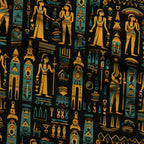 Painted Geometry Pattern 68 Fleece Fabric — fleece fabric folded close-up preview (mv-fleece-v1:lying)