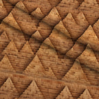 Painted Geometry Pattern 75 Fleece Fabric — fleece fabric folded close-up preview (mv-fleece-v1:lying)