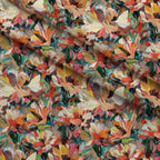 Painted Petals Pattern 20 Fleece Fabric — fleece fabric folded close-up preview (mv-fleece-v1:lying)