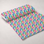 Painted Prism Pattern 1 Fleece Fabric — fleece fabric unrolled bolt preview (mv-fleece-v1:bolt)