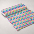 Painted Prism Pattern 9 Fleece Fabric — fleece fabric unrolled bolt preview (mv-fleece-v1:bolt)
