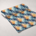 Painted Skies Pattern 11 Fleece Fabric — fleece fabric unrolled bolt preview (mv-fleece-v1:bolt)