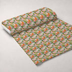 Painterly Petals Pattern 4 Fleece Fabric — fleece fabric unrolled bolt preview (mv-fleece-v1:bolt)