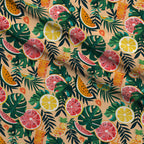 Paradise Punch Pattern 10 Fleece Fabric — fleece fabric folded close-up preview (mv-fleece-v1:lying)
