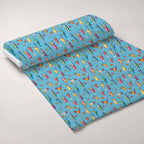 Pastel Sips Pattern 9 Fleece Fabric — fleece fabric unrolled bolt preview (mv-fleece-v1:bolt)