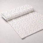 Pastel Spiderwebs Pattern 2 Fleece Fabric — fleece fabric unrolled bolt preview (mv-fleece-v1:bolt)