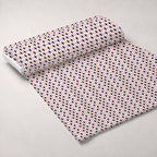 Pastel Spiderwebs Pattern 4 Fleece Fabric — fleece fabric unrolled bolt preview (mv-fleece-v1:bolt)