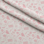 Pastel Spooks Pattern 2 Fleece Fabric — fleece fabric folded close-up preview (mv-fleece-v1:lying)