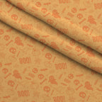 Pastel Spooks Pattern 4 Fleece Fabric — fleece fabric folded close-up preview (mv-fleece-v1:lying)