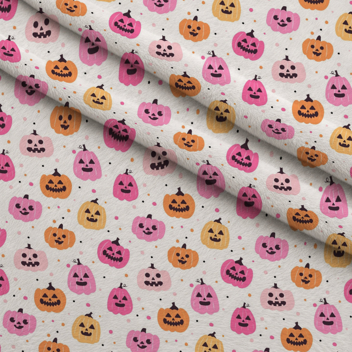 Pastel Spooks Pattern 7 Fleece Fabric — fleece fabric folded close-up preview (mv-fleece-v1:lying)