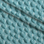 Pastel Sweethearts Pattern 1 Fleece Fabric — fleece fabric folded close-up preview (mv-fleece-v1:lying)