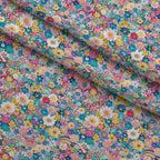 Pastel Sweethearts Pattern 3 Fleece Fabric — fleece fabric folded close-up preview (mv-fleece-v1:lying)