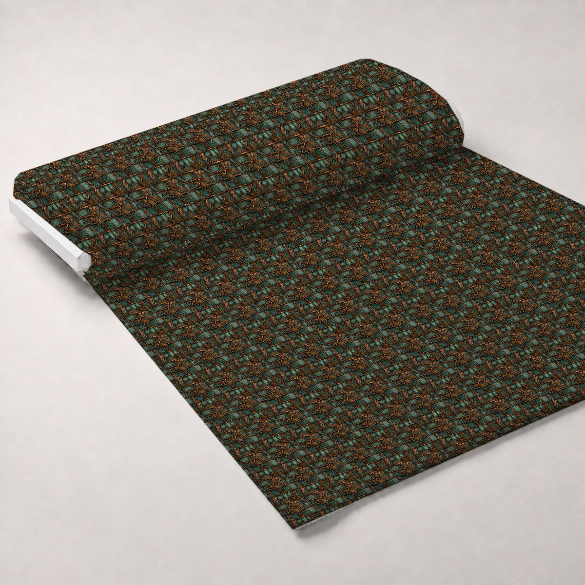 Patina Forge Pattern 7 Fleece Fabric — fleece fabric unrolled bolt preview (mv-fleece-v1:bolt)