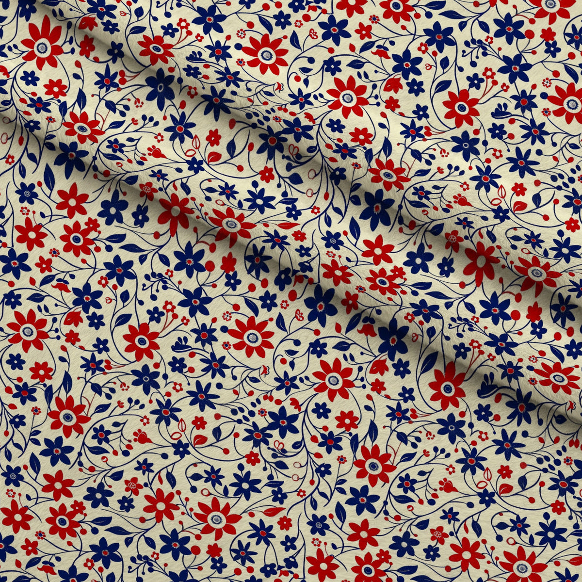 Patriotic Pattern 12 Fleece Fabric — fleece fabric folded close-up preview (mv-fleece-v1:lying)