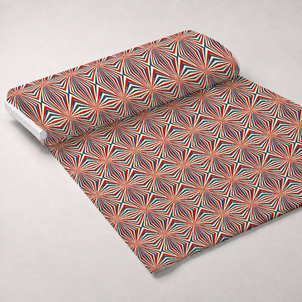 Patriotic Pattern 14 Fleece Fabric — fleece fabric unrolled bolt preview (mv-fleece-v1:bolt)
