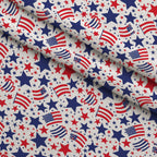 Patriotic Pattern 20 Fleece Fabric — fleece fabric folded close-up preview (mv-fleece-v1:lying)