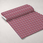 Patriotic Pattern 4 Fleece Fabric — fleece fabric unrolled bolt preview (mv-fleece-v1:bolt)