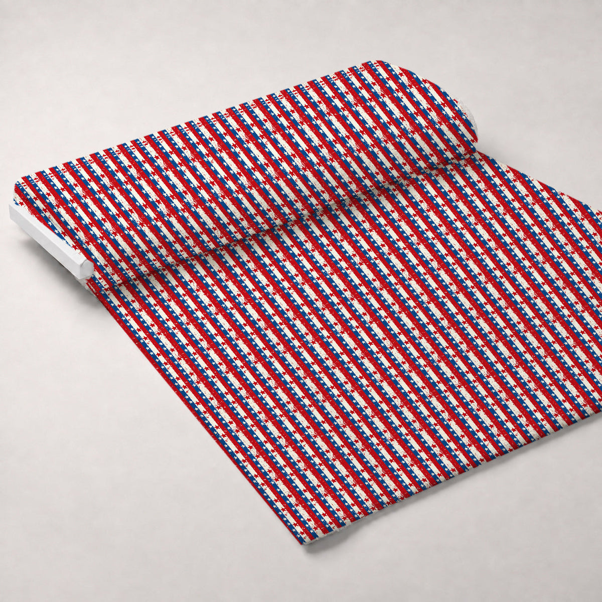 Patriotic Pattern 4 Fleece Fabric — fleece fabric unrolled bolt preview (mv-fleece-v1:bolt)
