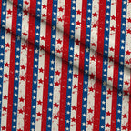 Patriotic Pattern 4 Fleece Fabric — fleece fabric folded close-up preview (mv-fleece-v1:lying)