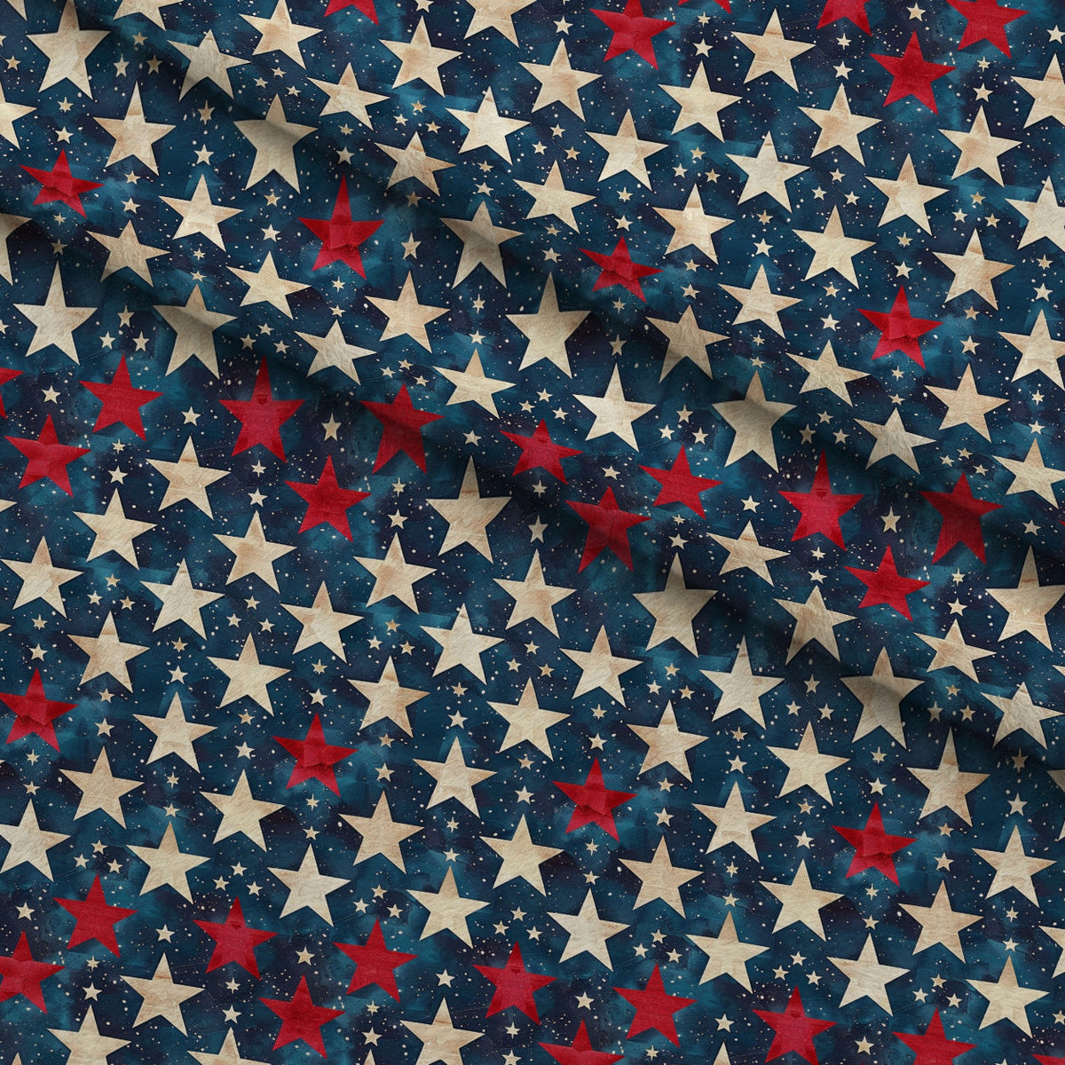 Patriotic Pattern 6 Fleece Fabric — fleece fabric folded close-up preview (mv-fleece-v1:lying)